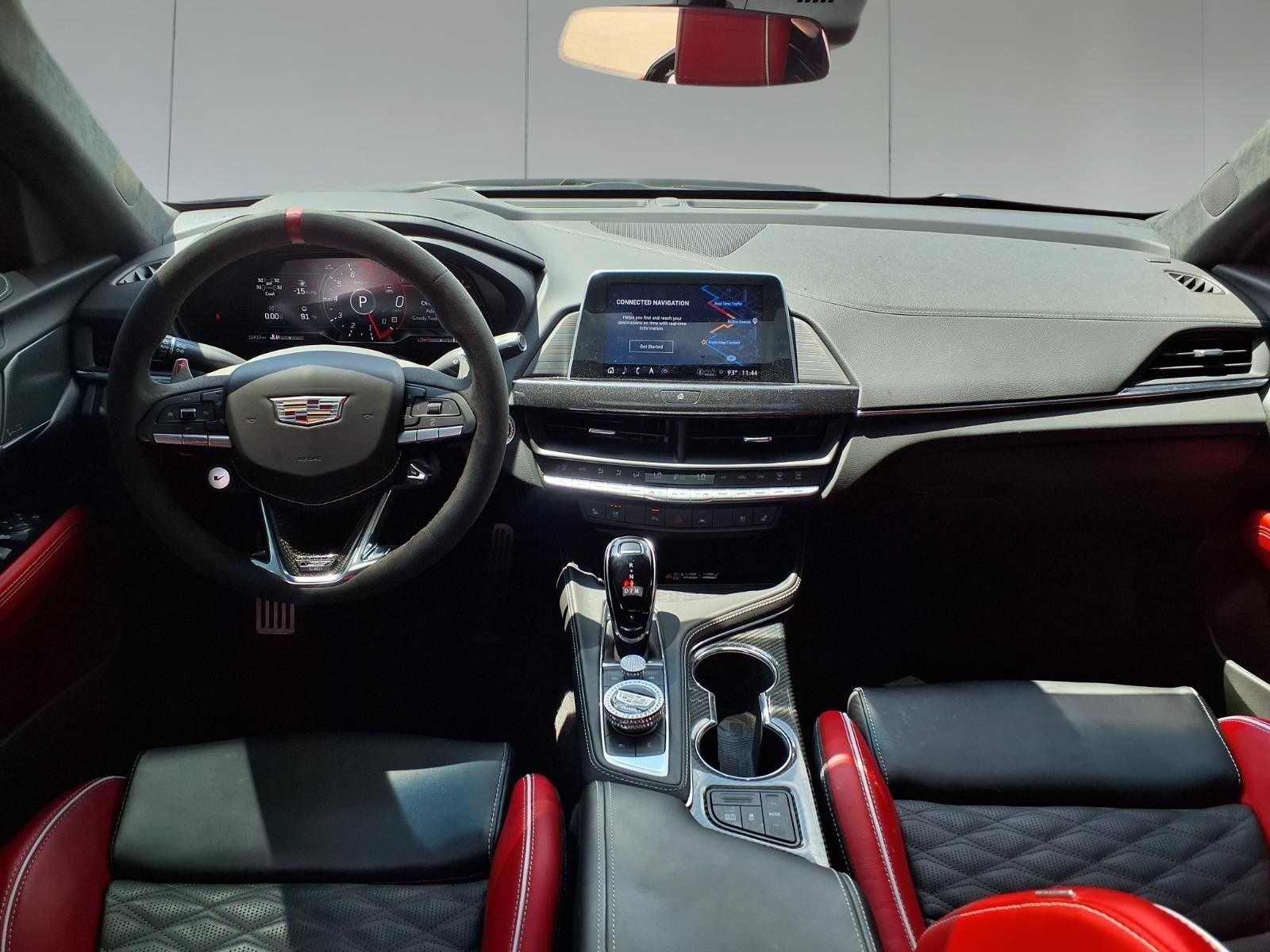 2023 Cadillac CT4 V-Series White at DeMontrond Automotive Group