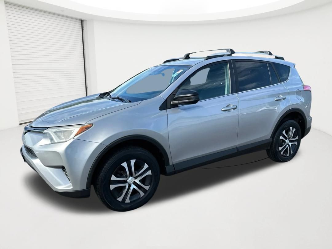 Silver Sky Metallic 2018 Toyota RAV4 SUV / Crossover All-Wheel Drive 6-Speed Automatic