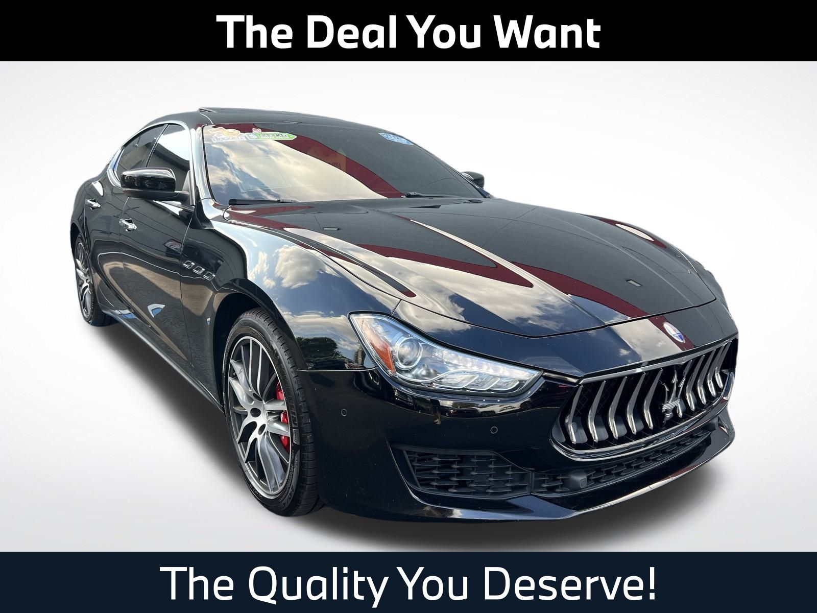 Nero 2019 Maserati Ghibli S Q4 3.0L AWD Sedan All-Wheel Drive 8-Speed Automatic
