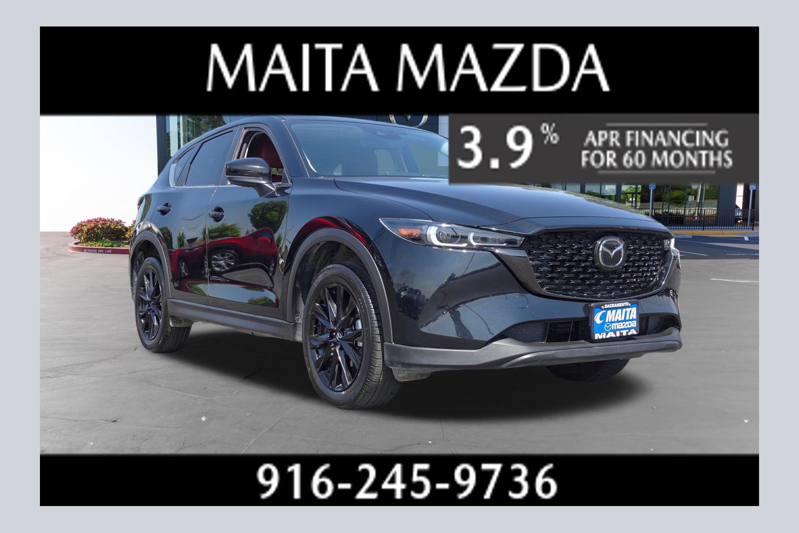Jet Black Mica 2025 Mazda CX-5 SUV / Crossover All-Wheel Drive 6-Speed Automatic