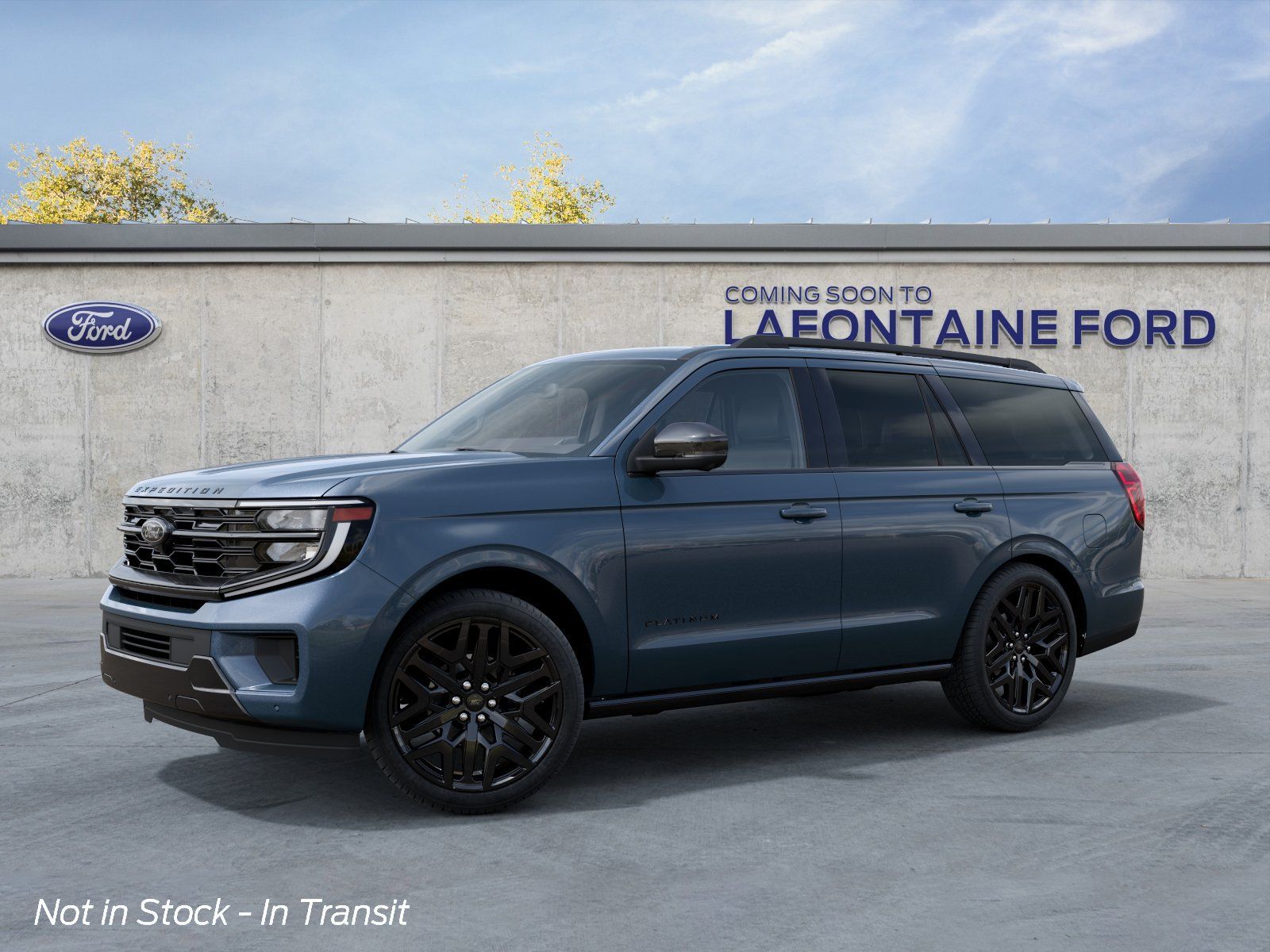 Blue 2027 Ford Expedition SUV / Crossover Four-Wheel Drive Automatic