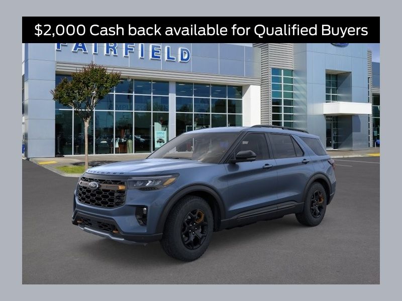 Vapor Blue Metallic 2026 Ford Explorer SUV / Crossover All-Wheel Drive Automatic