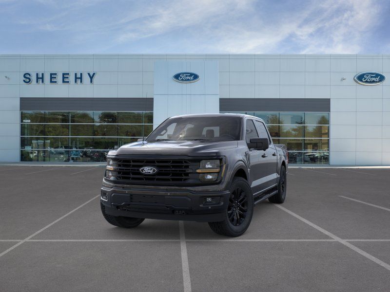 New 2026 Agate Black Metallic Ford XLT image 4