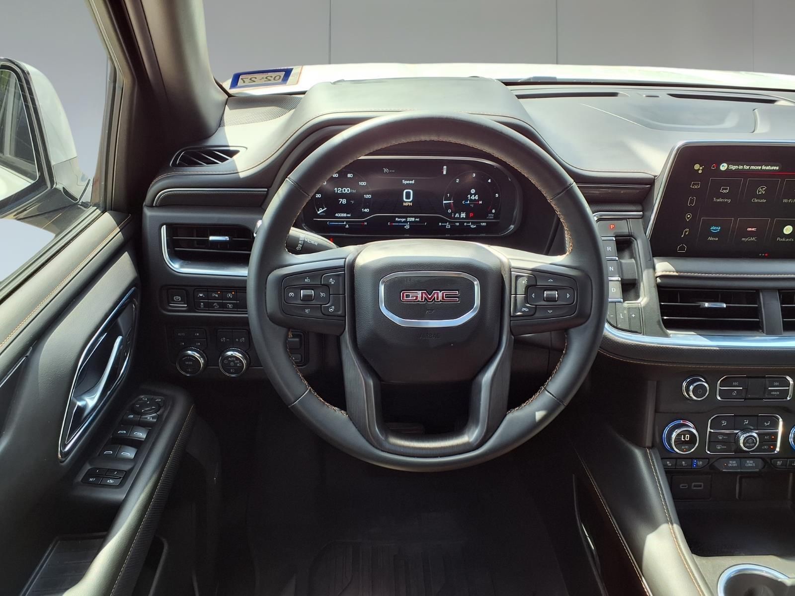 2024 GMC Yukon XL AT4 White at Big Star Buick GMC