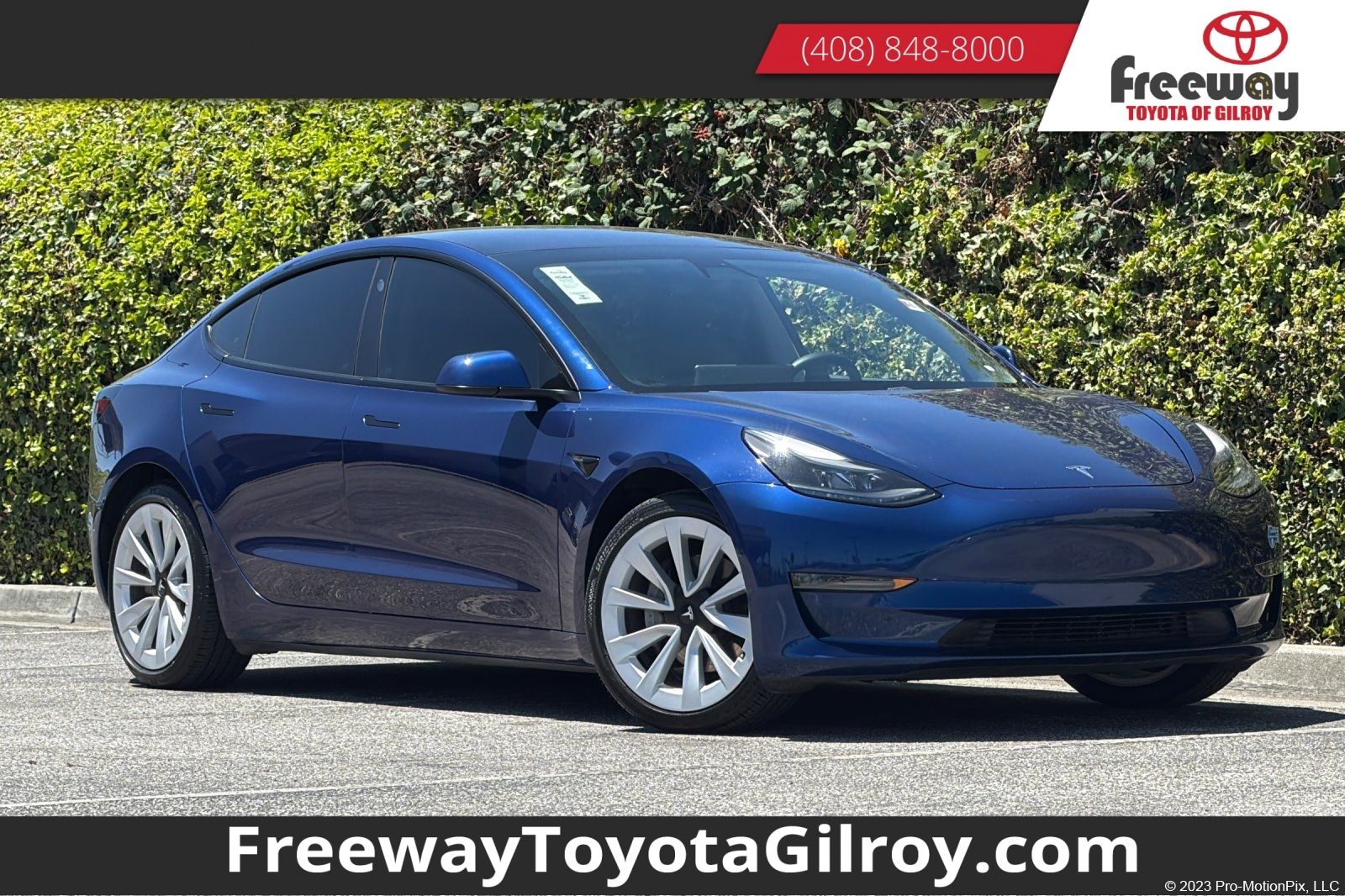 Deep Blue Metallic 2021 Tesla Model 3 Long Range AWD Sedan All-Wheel Drive 1-Speed Automatic