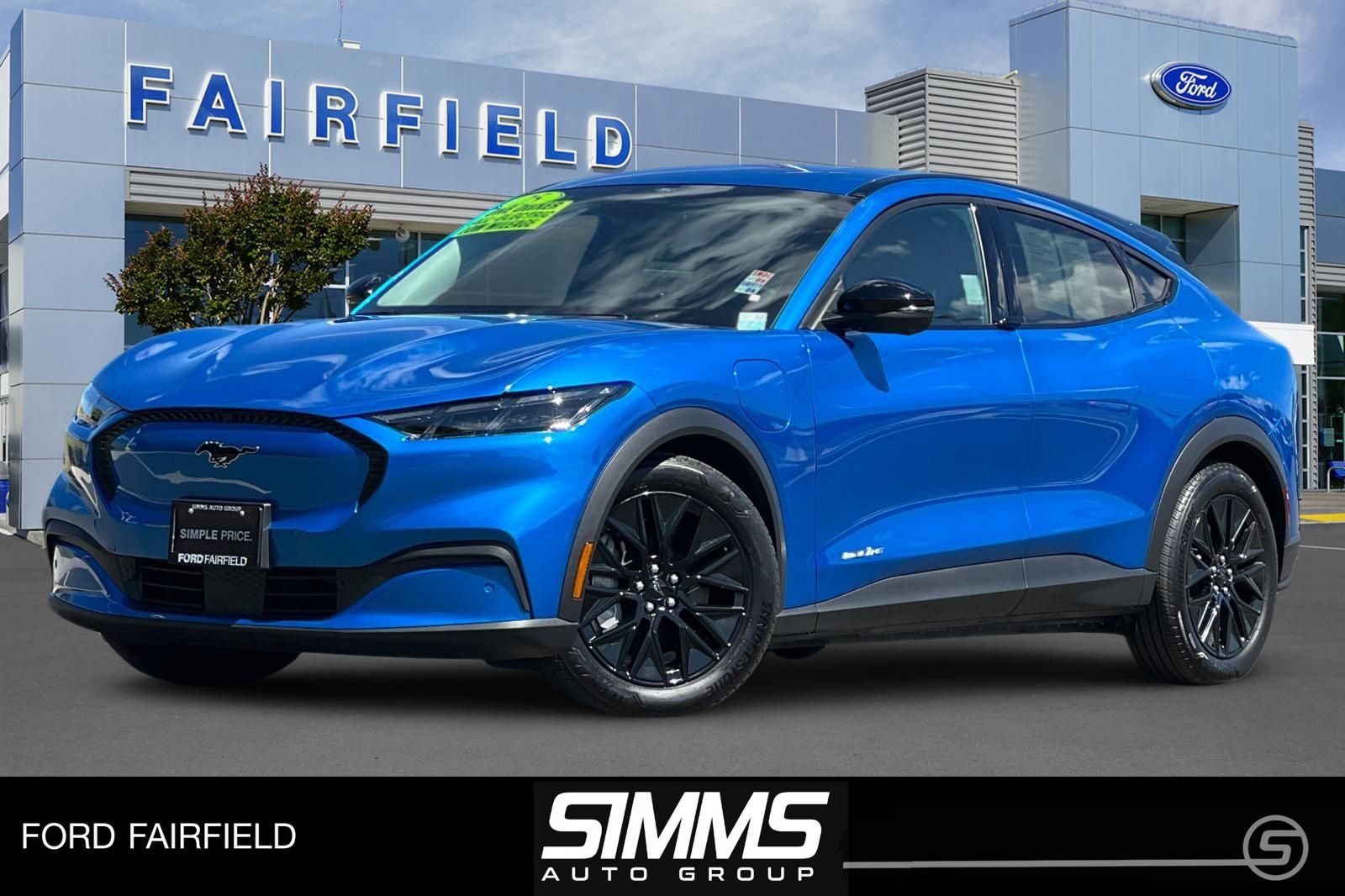 Velocity Blue Metallic 2025 Ford Mustang Mach-E Select RWD SUV / Crossover Rear-Wheel Drive Automatic