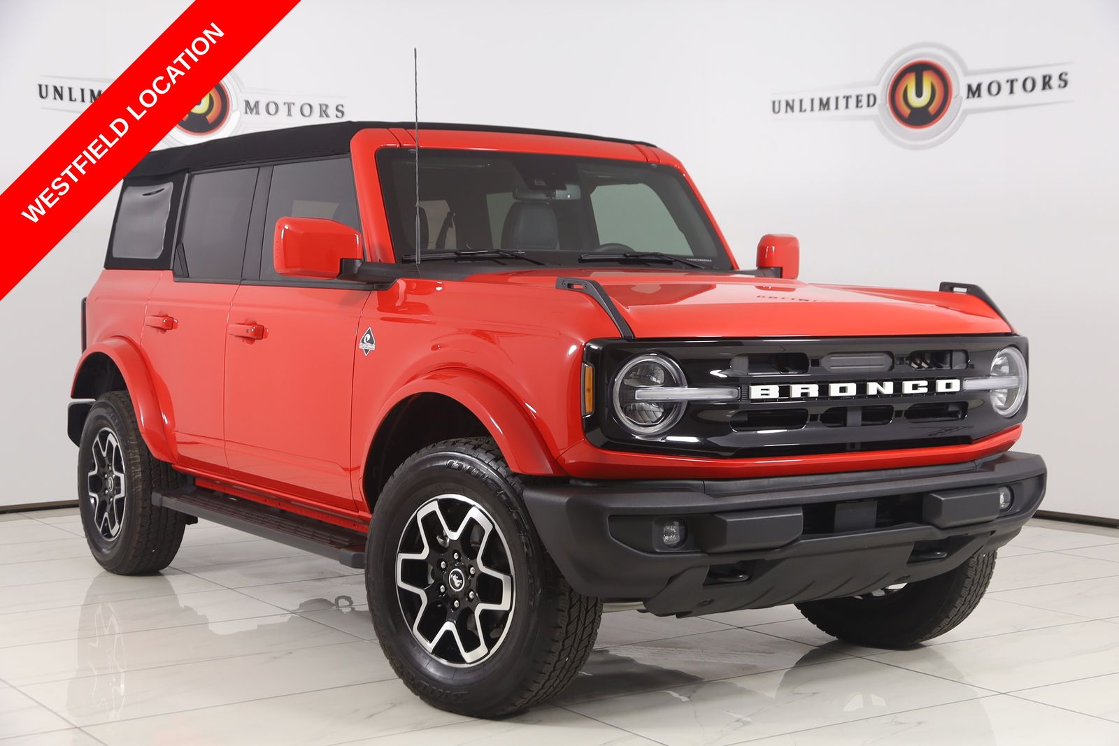 Race Red 2024 Ford Bronco SUV / Crossover Four-Wheel Drive Automatic