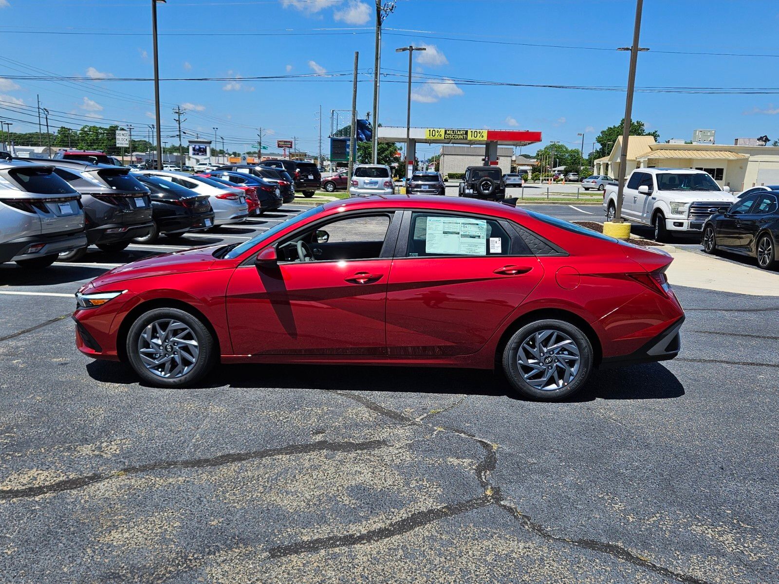New 2025 Red Hyundai Blue image 4