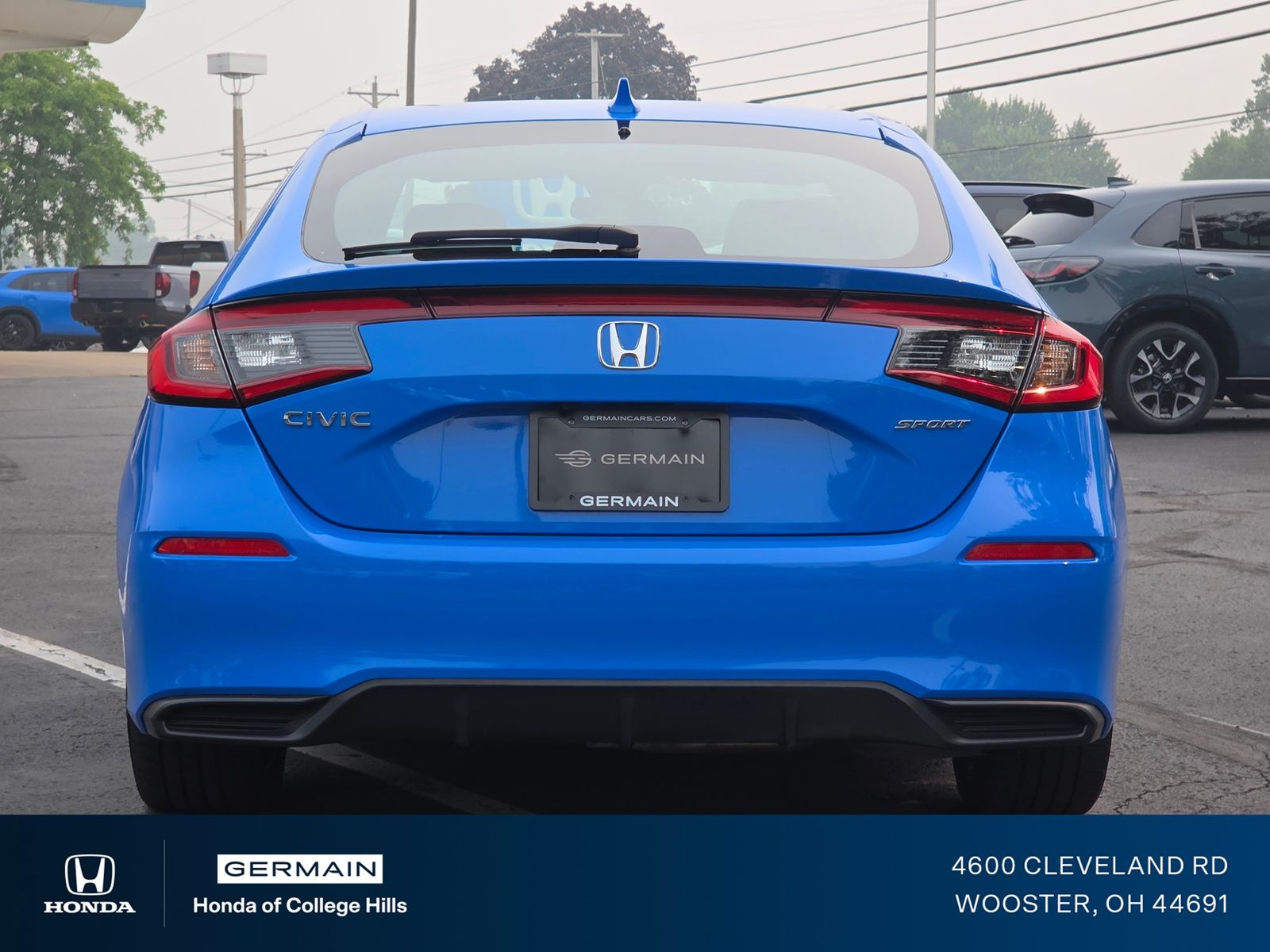 Certified Used 2023 Blue Honda Sport image 12