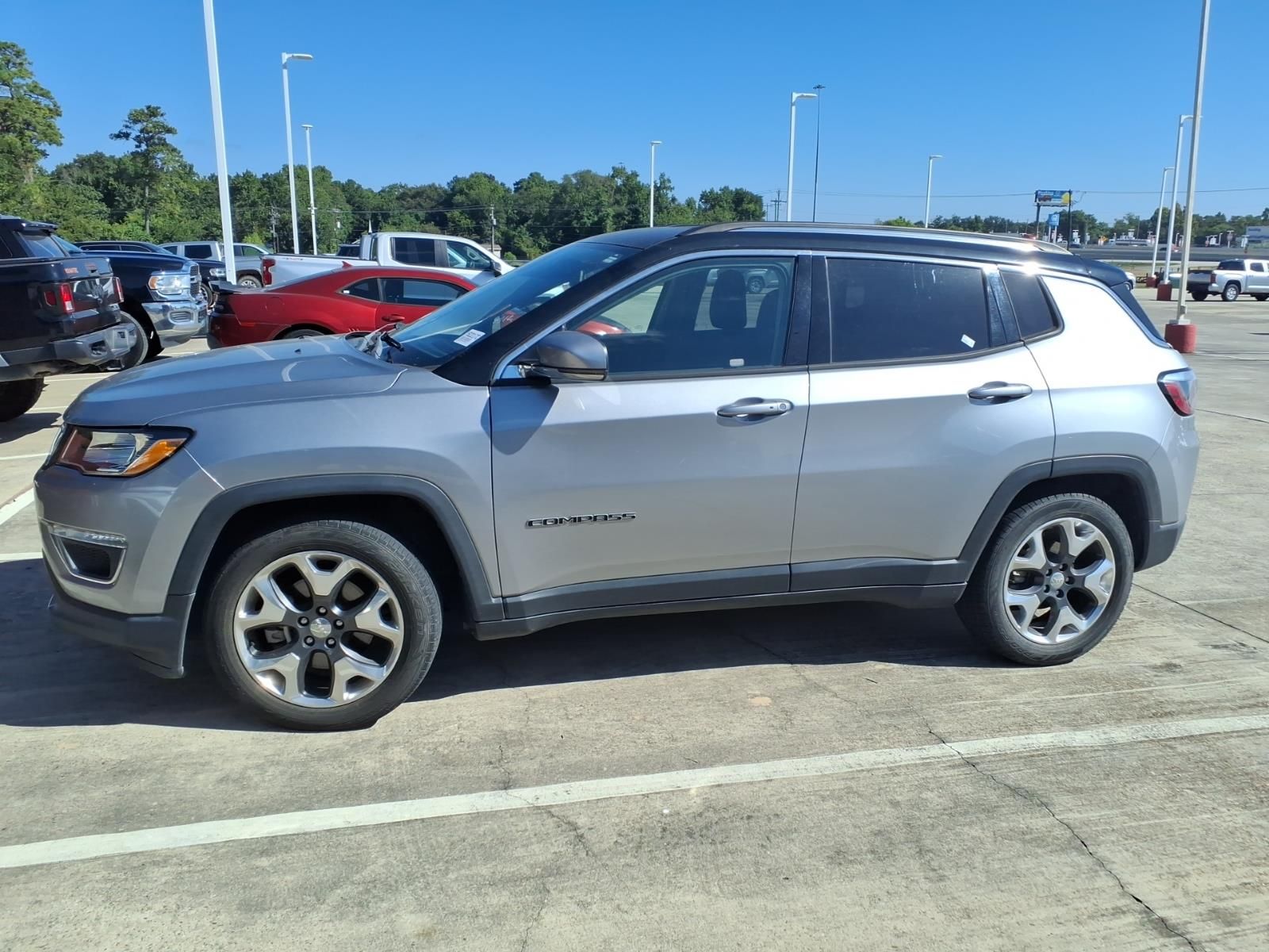 2019 Jeep Compass Limited Silver at North Houston Mitsubishi