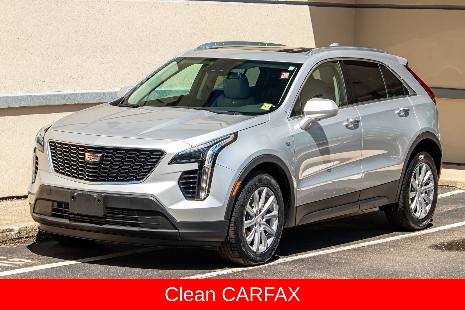 Radiant Silver Metallic 2021 Cadillac XT4 SUV / Crossover Four-Wheel Drive 9-Speed Automatic