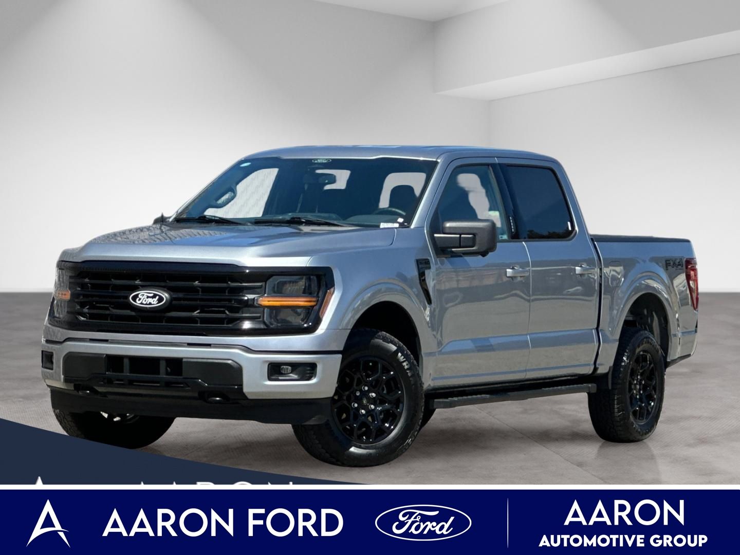 Silver Metallic 2024 Ford F-150 Pickup Truck Four-Wheel Drive Automatic
