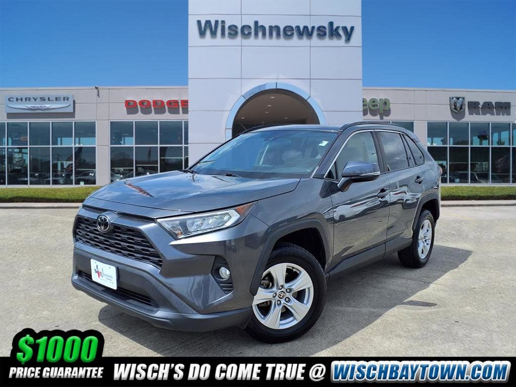 2021 Toyota RAV4 XLE Gray at Baytown Hyundai