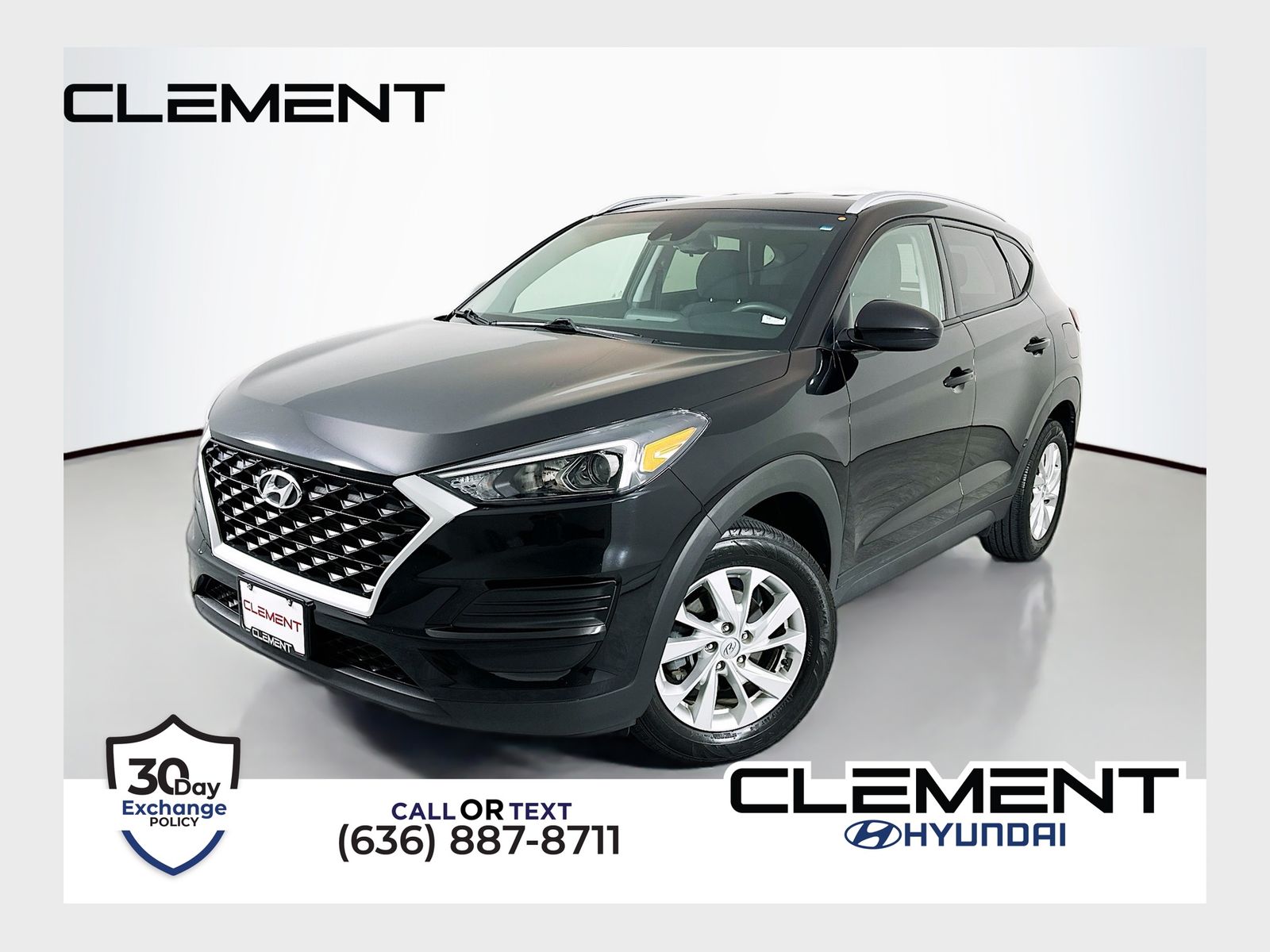 Black Noir Pearl 2021 Hyundai Tucson SUV / Crossover Front-Wheel Drive 6-Speed Automatic