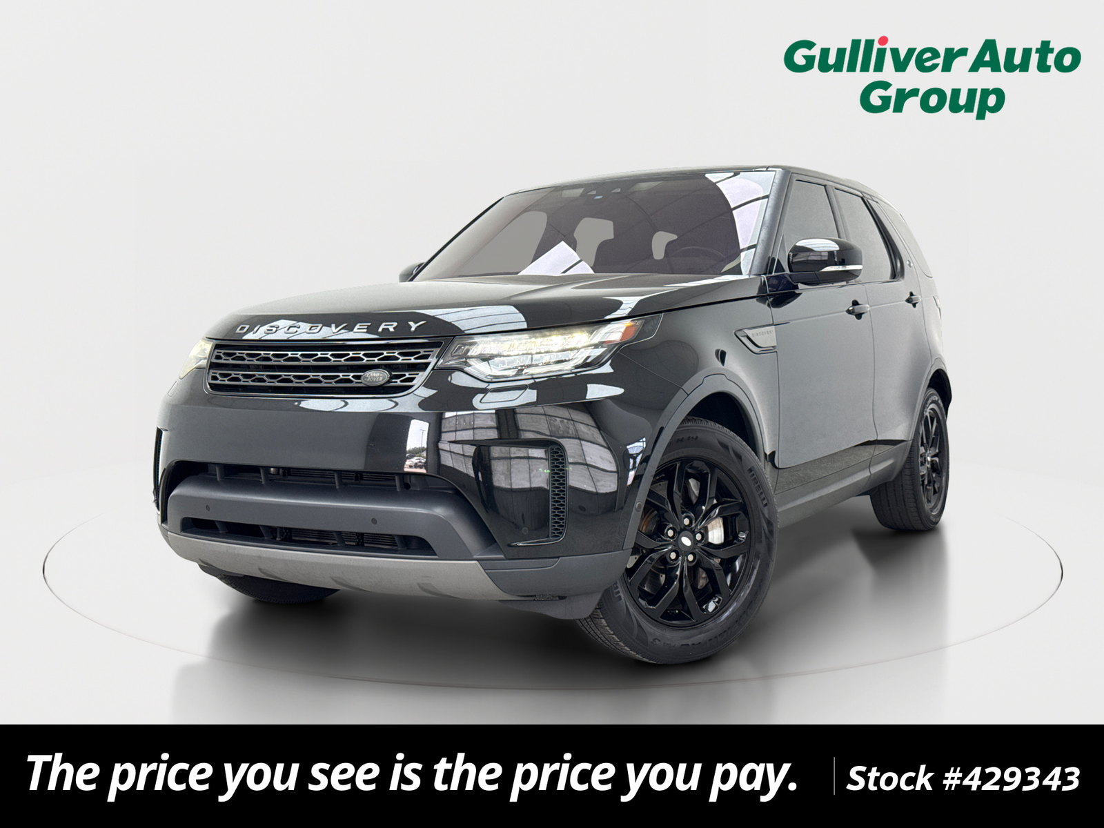 Narvik Black 2020 Land Rover Discovery SUV / Crossover All-Wheel Drive 8-Speed Automatic
