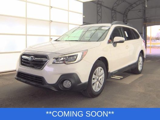Crystal White Pearl 2019 Subaru Outback 2.5i Premium AWD Wagon All-Wheel Drive Continuously Variable Transmission