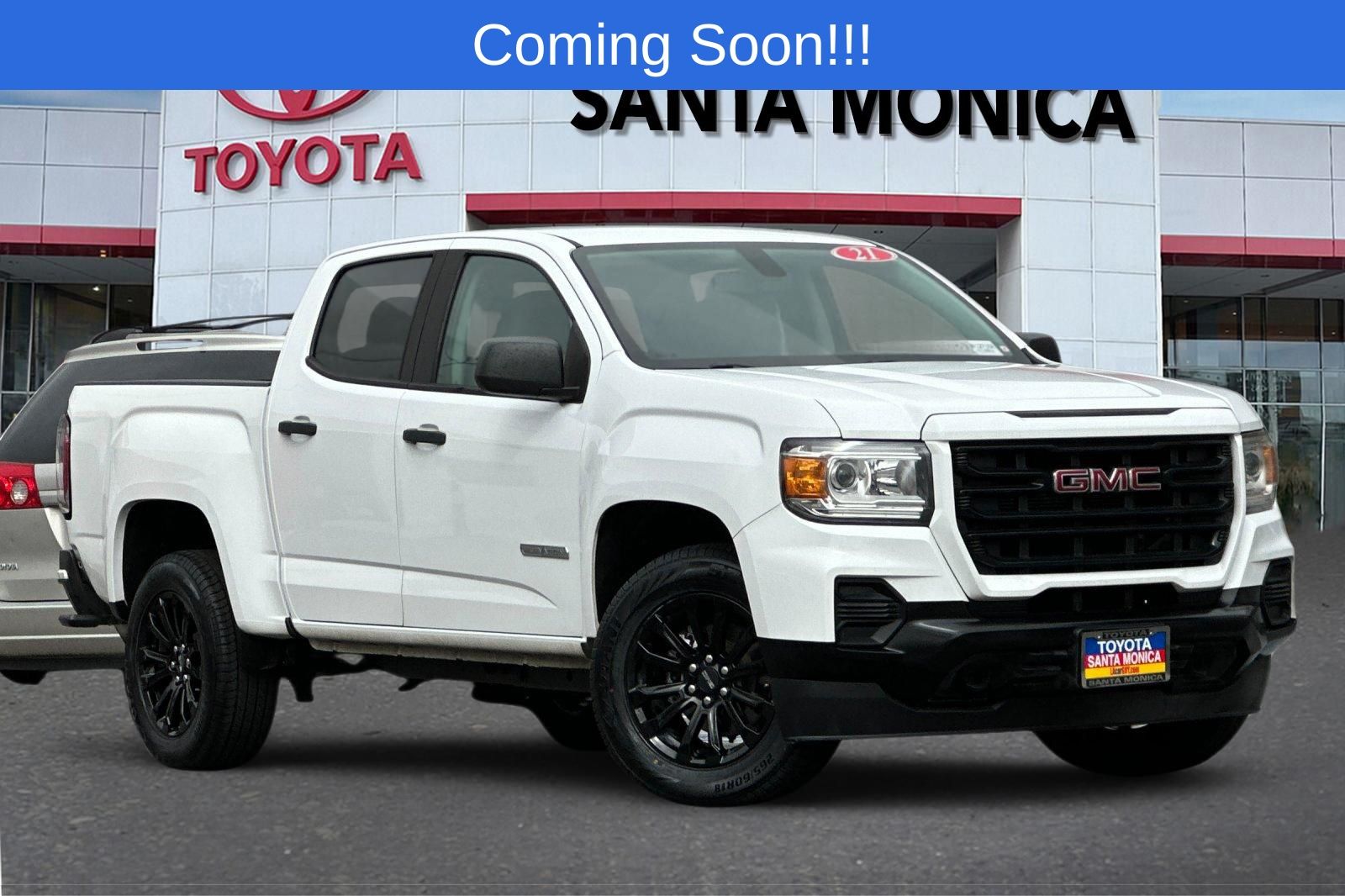 Summit White 2021 GMC Canyon Pickup Truck 4X2 8-Speed Automatic