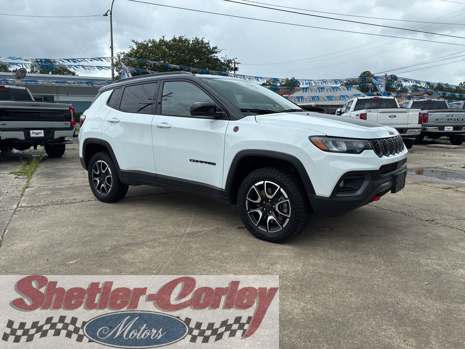 Bright White Clearcoat 2025 Jeep Compass Trailhawk 4WD SUV / Crossover Four-Wheel Drive 8-Speed Automatic