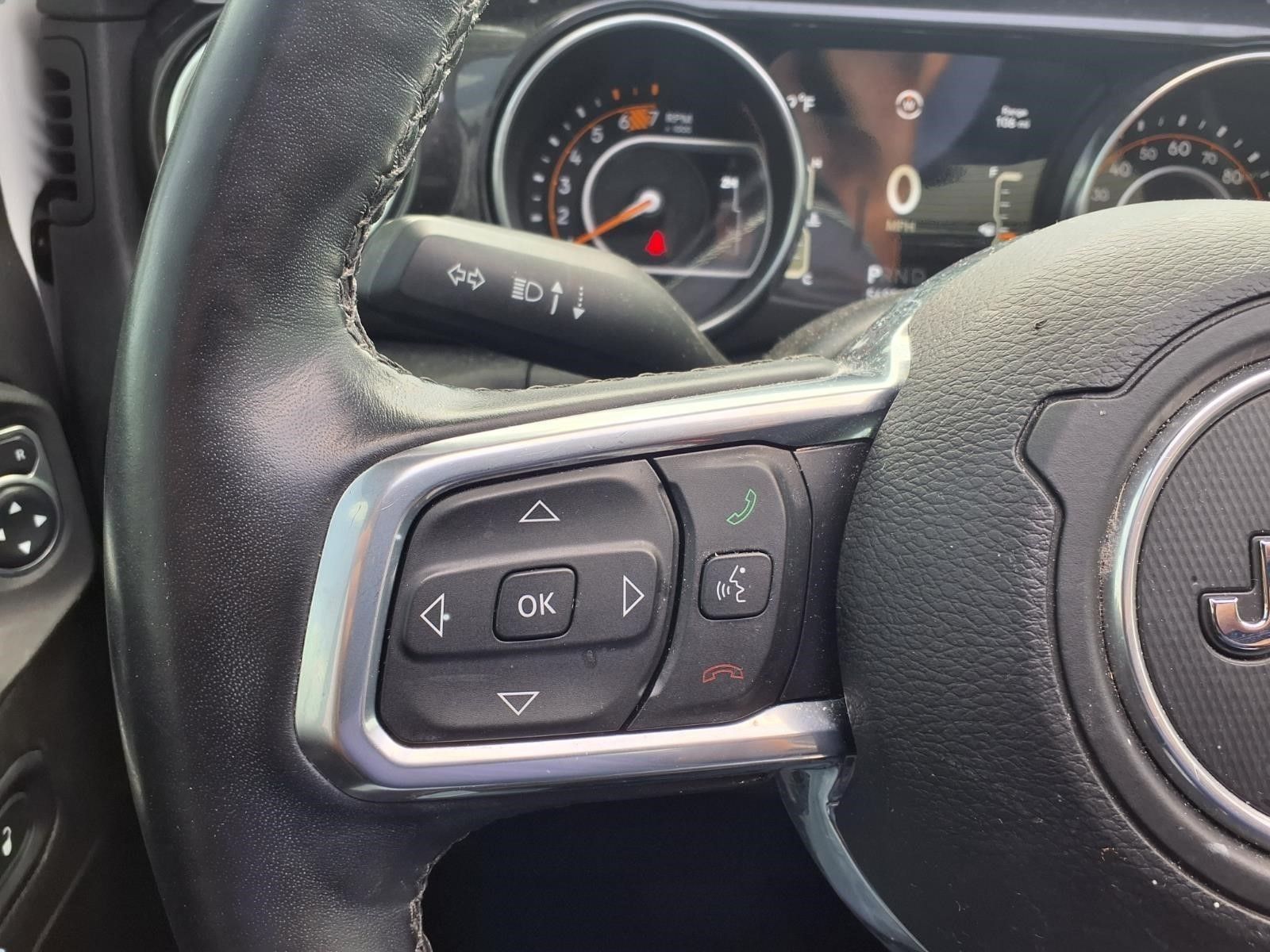 2021 Jeep Wrangler Unlimited Sahara Altitude White at DeMontrond Gulf Freeway