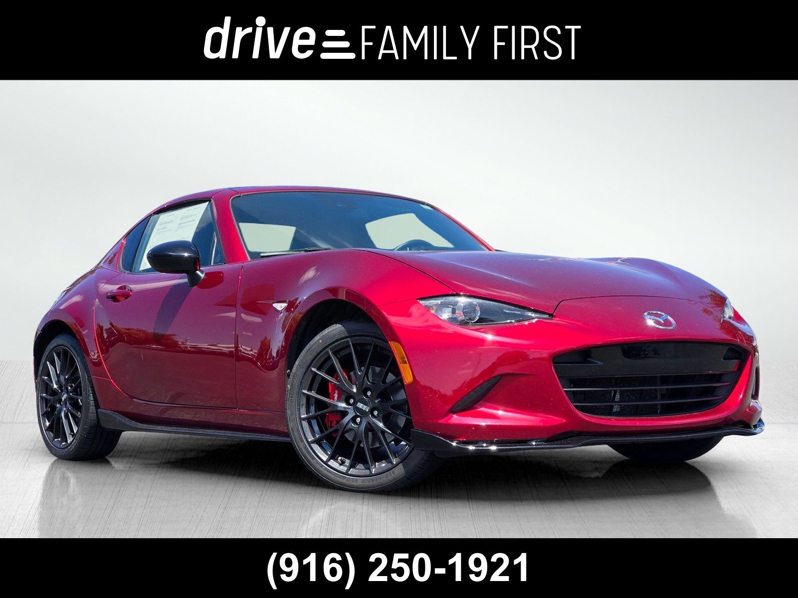 Soul Red Crystal Metallic 2023 Mazda MX-5 Miata RF Club RWD Convertible Rear-Wheel Drive 6-Speed Manual