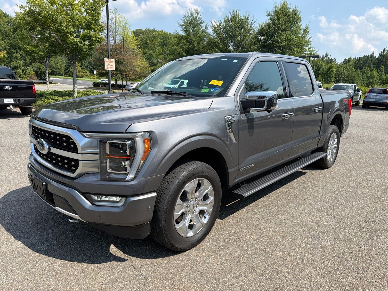 Certified Used 2023 Gray Ford Platinum image 3