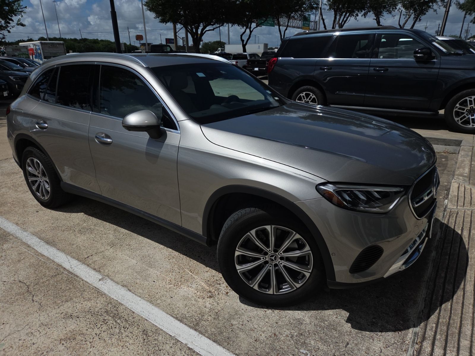 Silver 2024 Mercedes-Benz GLC 300 RWD SUV / Crossover Rear-Wheel Drive 9-Speed Automatic