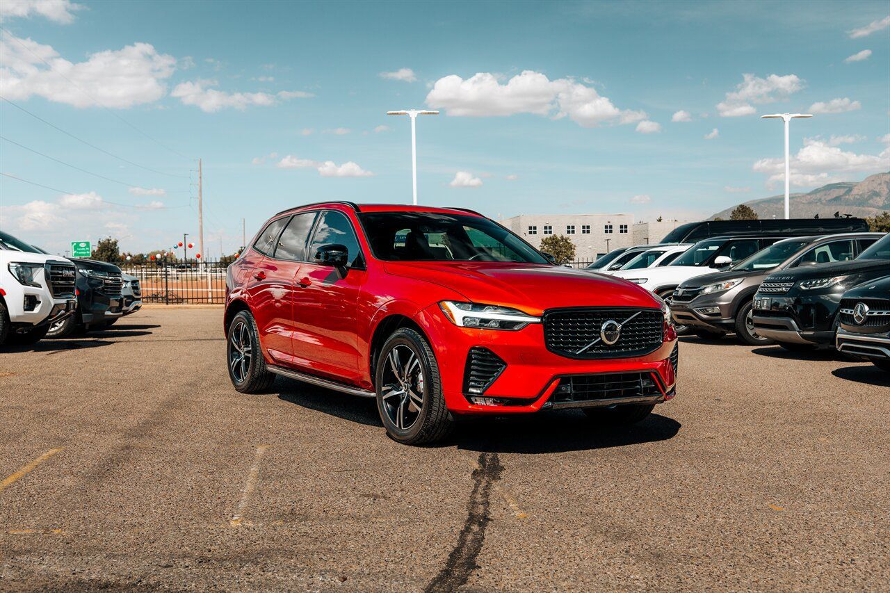 Fusion Red Metallic 2022 Volvo XC60 SUV / Crossover All-Wheel Drive Automatic