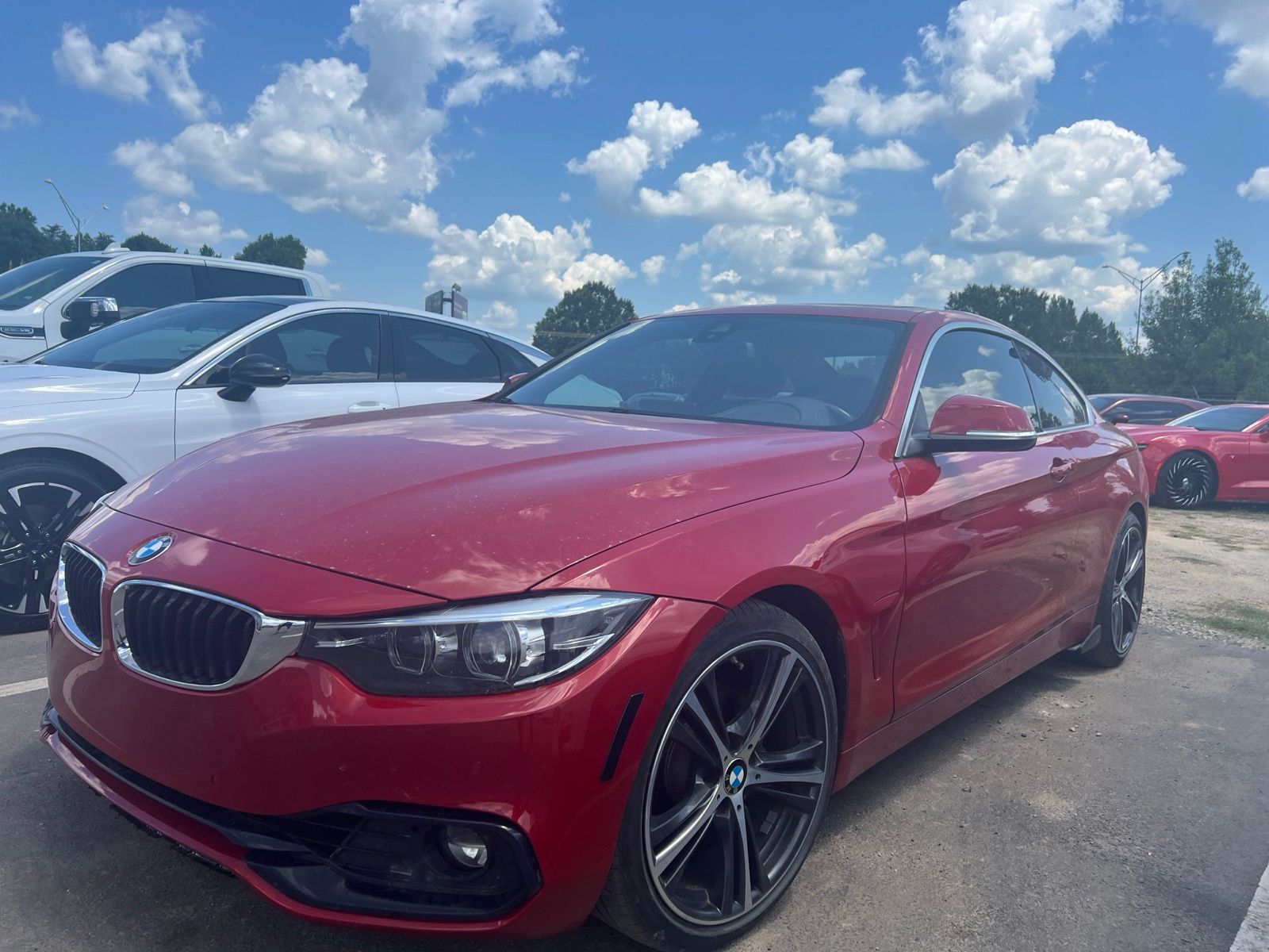 Melbourne Red Metallic 2019 BMW 4 Series 430i Coupe RWD Coupe Rear-Wheel Drive 8-Speed Automatic
