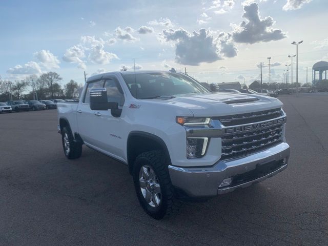 Summit White 2023 Chevrolet Silverado 2500HD LTZ Crew Cab 4WD Pickup Truck Four-Wheel Drive Automatic