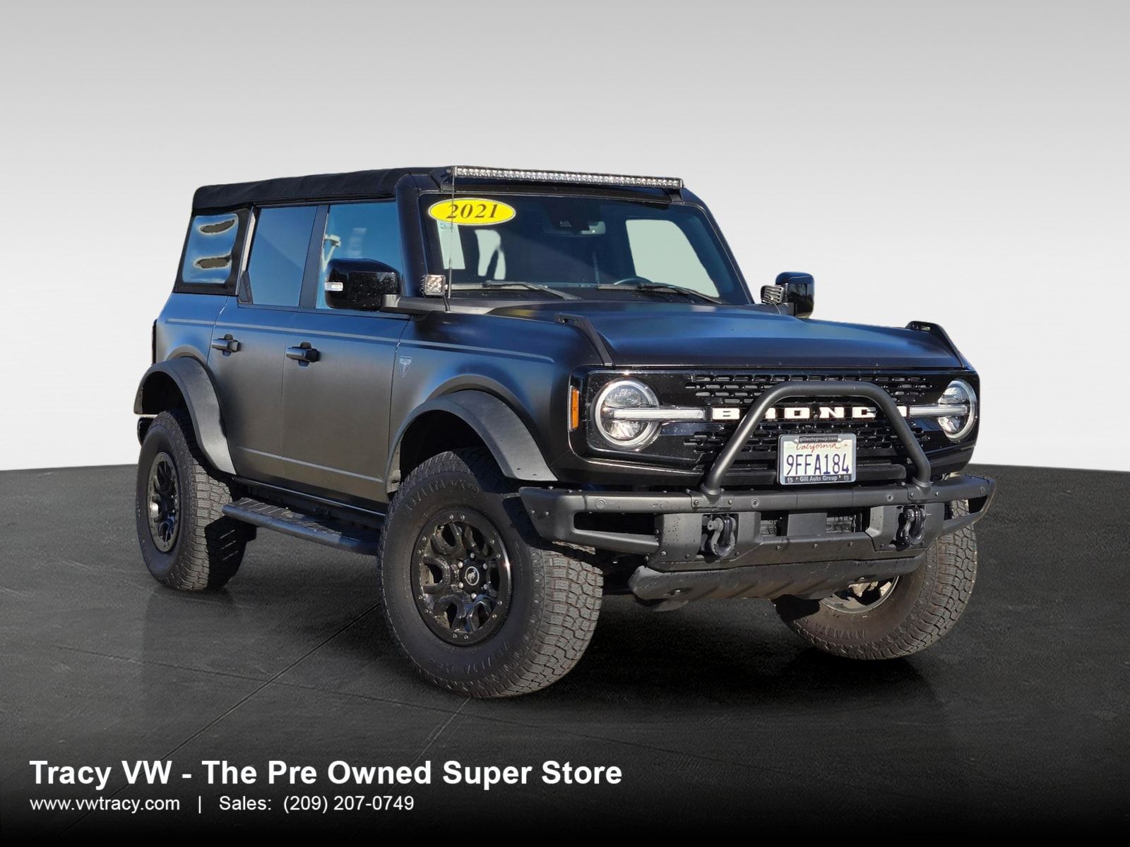 Lightning Blue Metallic 2021 Ford Bronco First Edition Advanced 4-Door 4WD SUV / Crossover Four-Wheel Drive Automatic