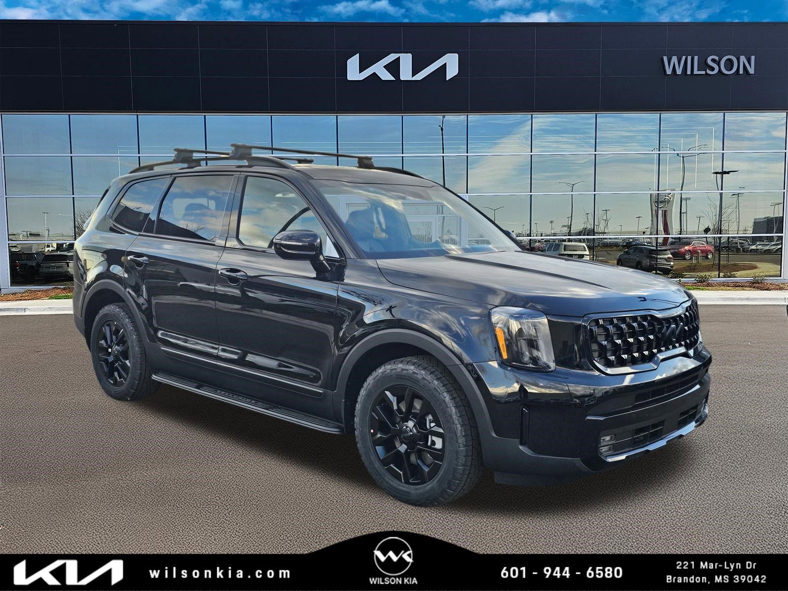 Ebony Black 2025 Kia Telluride SX-Prestige X-Pro AWD SUV / Crossover All-Wheel Drive 8-Speed Automatic