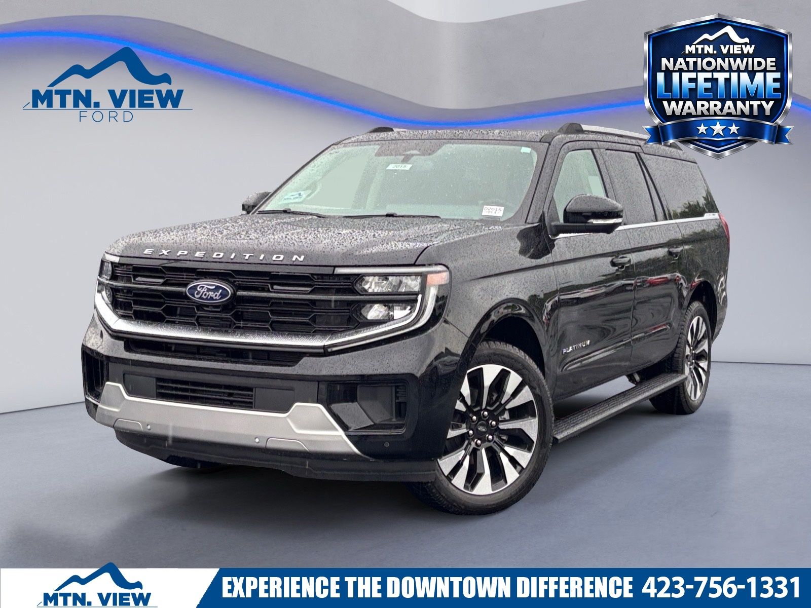 Black Metallic 2026 Ford Expedition SUV / Crossover Four-Wheel Drive Automatic