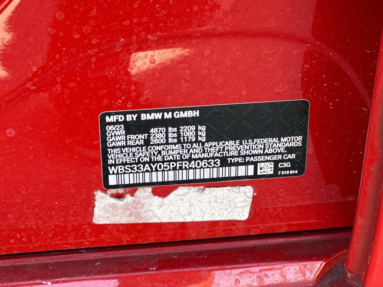 2023 BMW M3 Sedan Base - Photo 28
