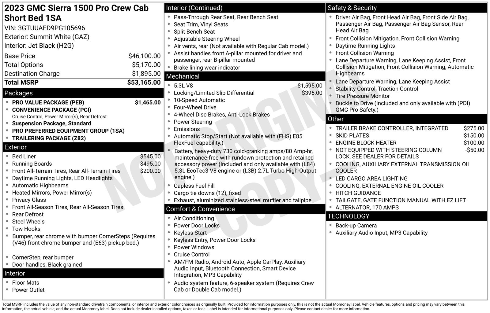 Used Car 2023 Gmc Sierra 1500  Pro For Sale Under $35,000 In Austin, Texas