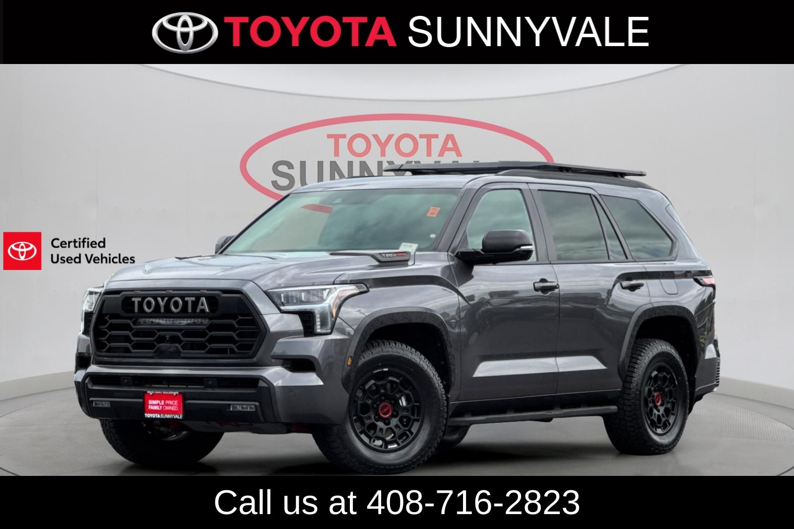 Magnetic Gray Metallic 2025 Toyota Sequoia SUV / Crossover Four-Wheel Drive Automatic