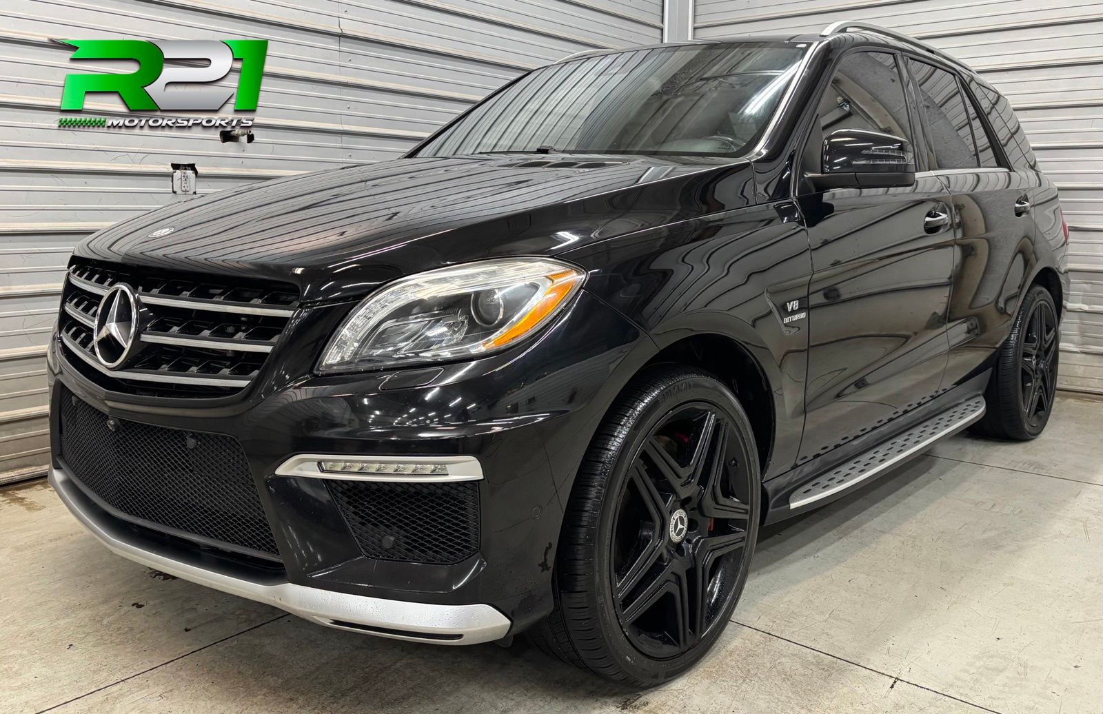 Black 2015 Mercedes-Benz M-Class SUV / Crossover All-Wheel Drive 7-Speed Automatic