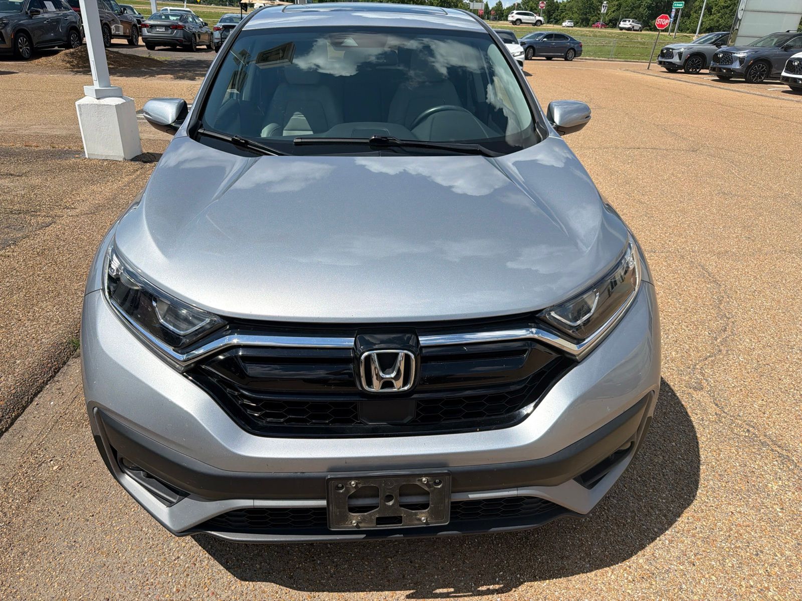 2021 Silver Honda CR-V EX-L FWD SUV