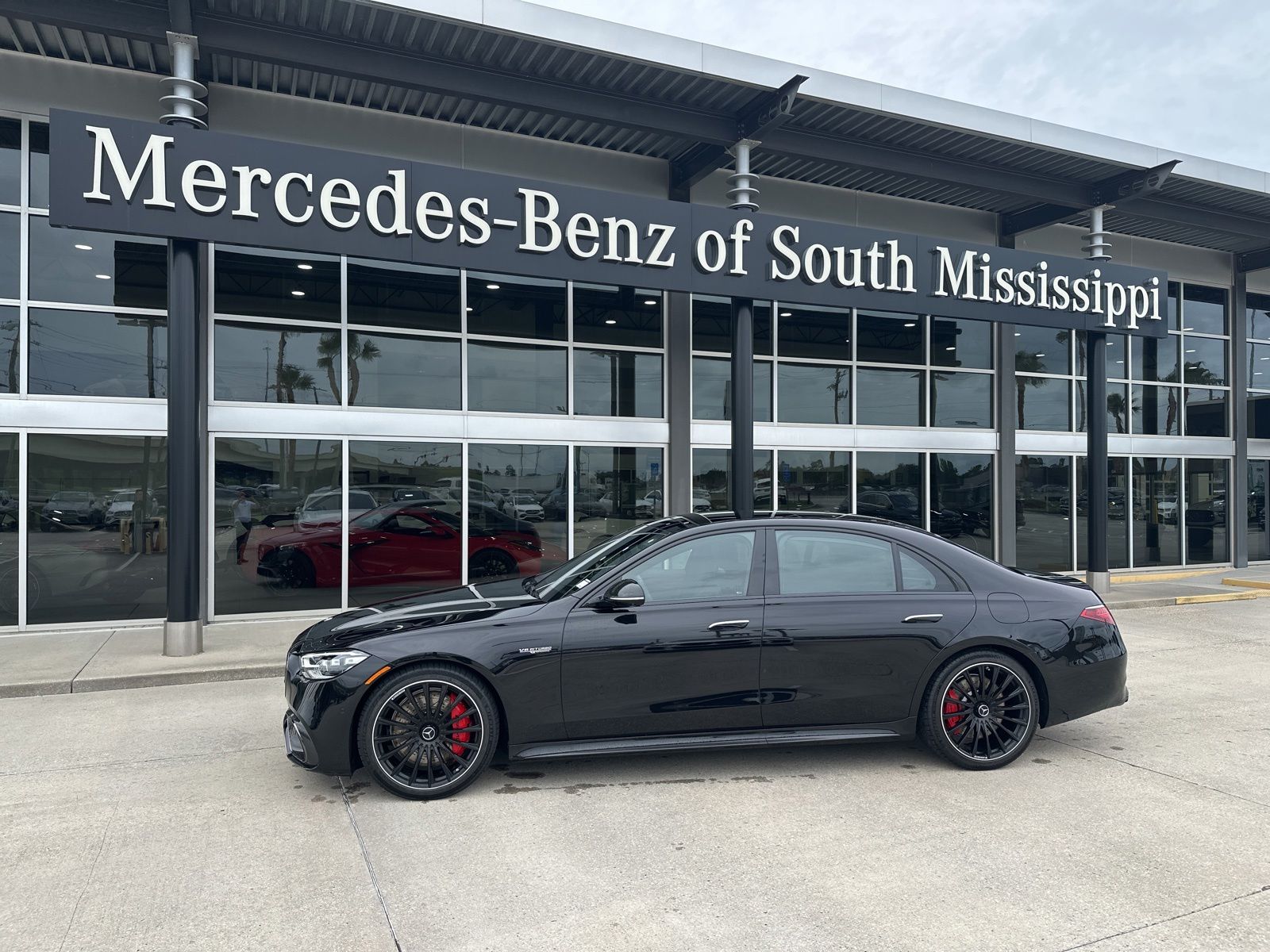 Black 2025 Mercedes-Benz S-Class AMG S 63 E Performance 4MATIC Sedan All-Wheel Drive 9-Speed Automatic