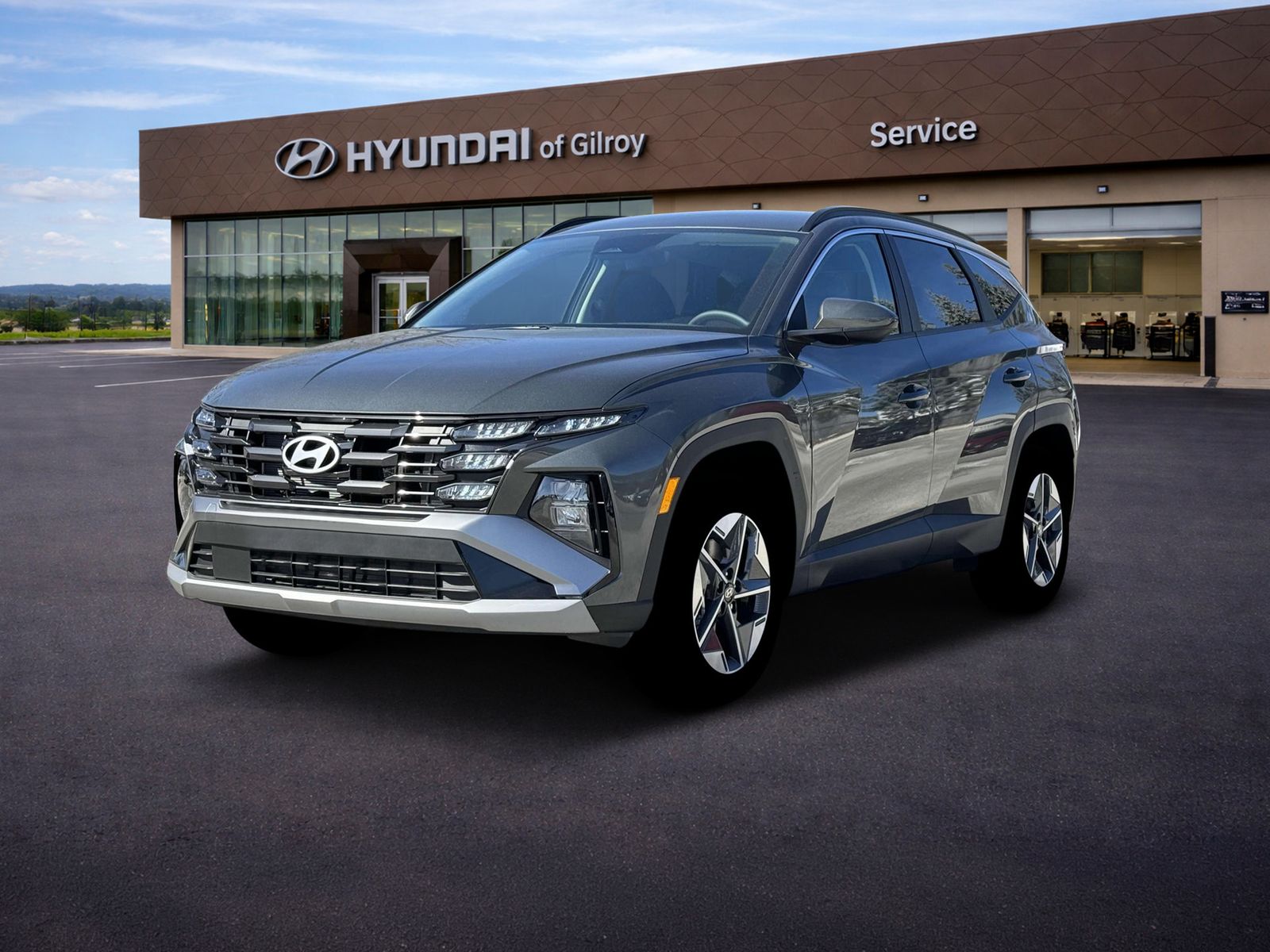 Amazon Gray 2026 Hyundai Tucson Hybrid Plug-In SUV / Crossover All-Wheel Drive 6-Speed Automatic