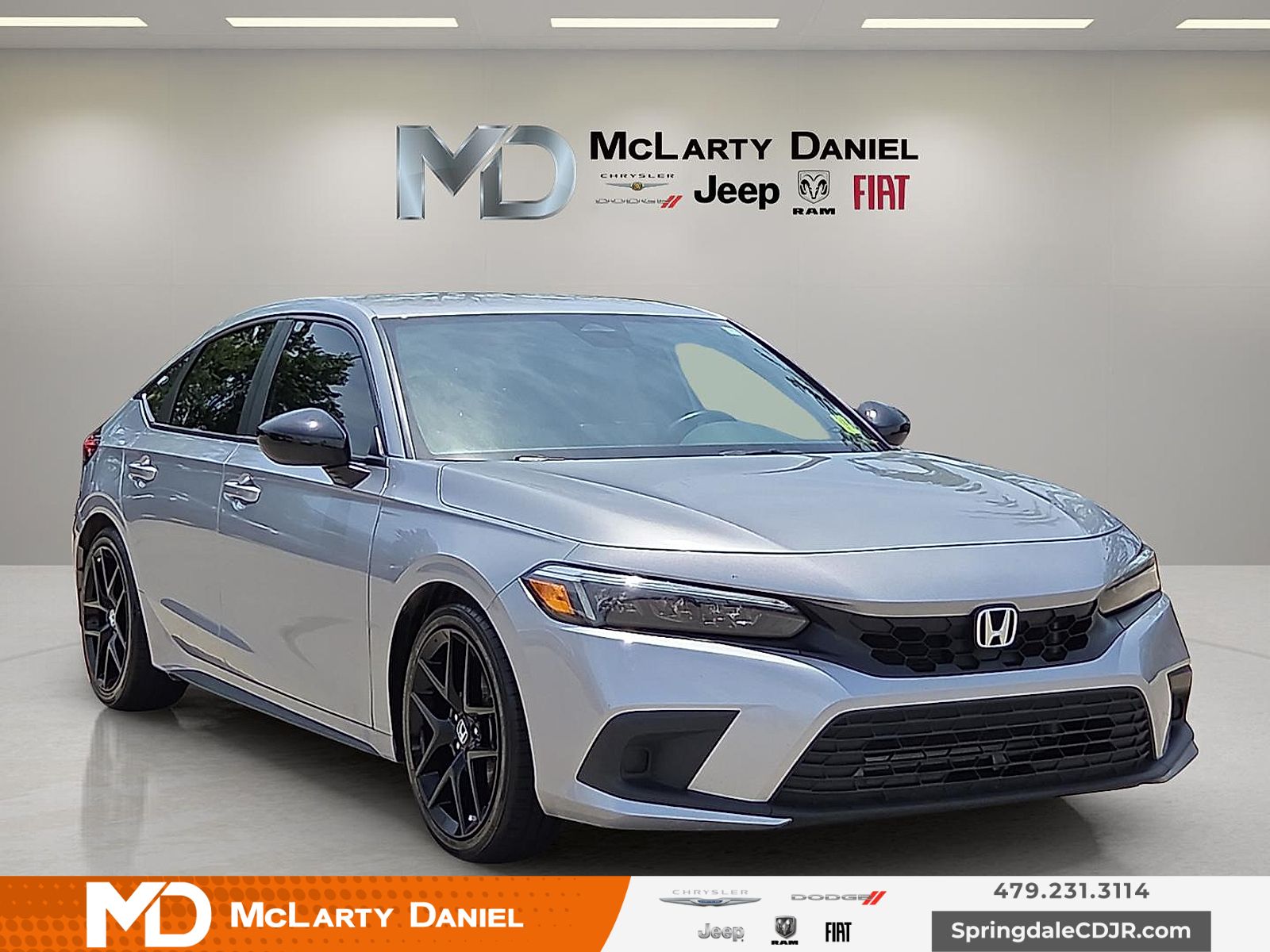Morning Mist Metallic 2024 Honda Civic Hatchback Hatchback Front-Wheel Drive Continuously Variable Transmission