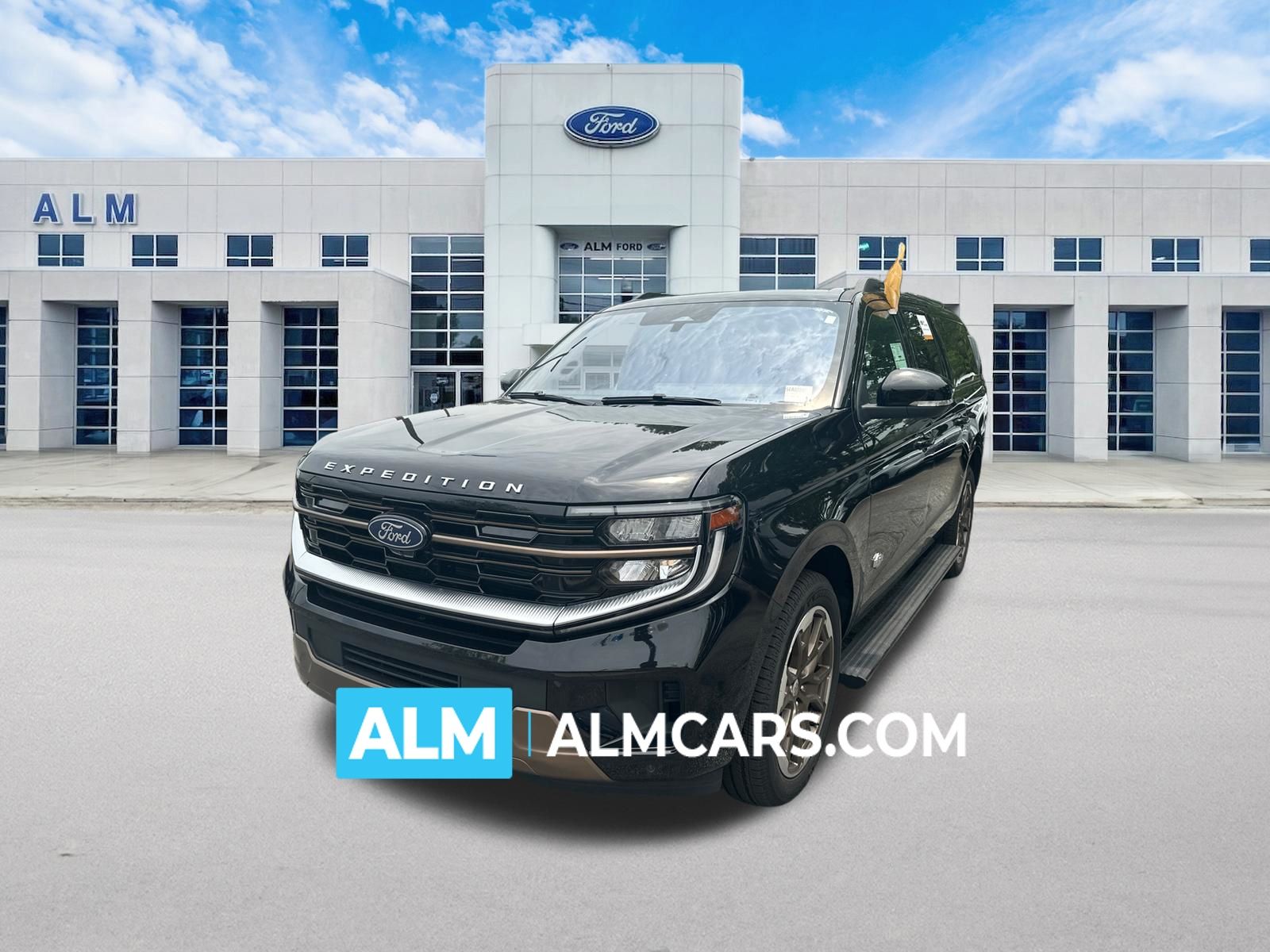 Agate Black Metallic 2025 Ford Expedition SUV / Crossover Four-Wheel Drive Automatic