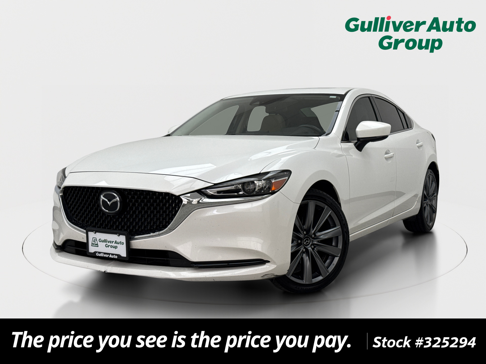 Snowflake White Pearl Mica 2018 Mazda MAZDA6 Sedan Front-Wheel Drive 6-Speed Automatic