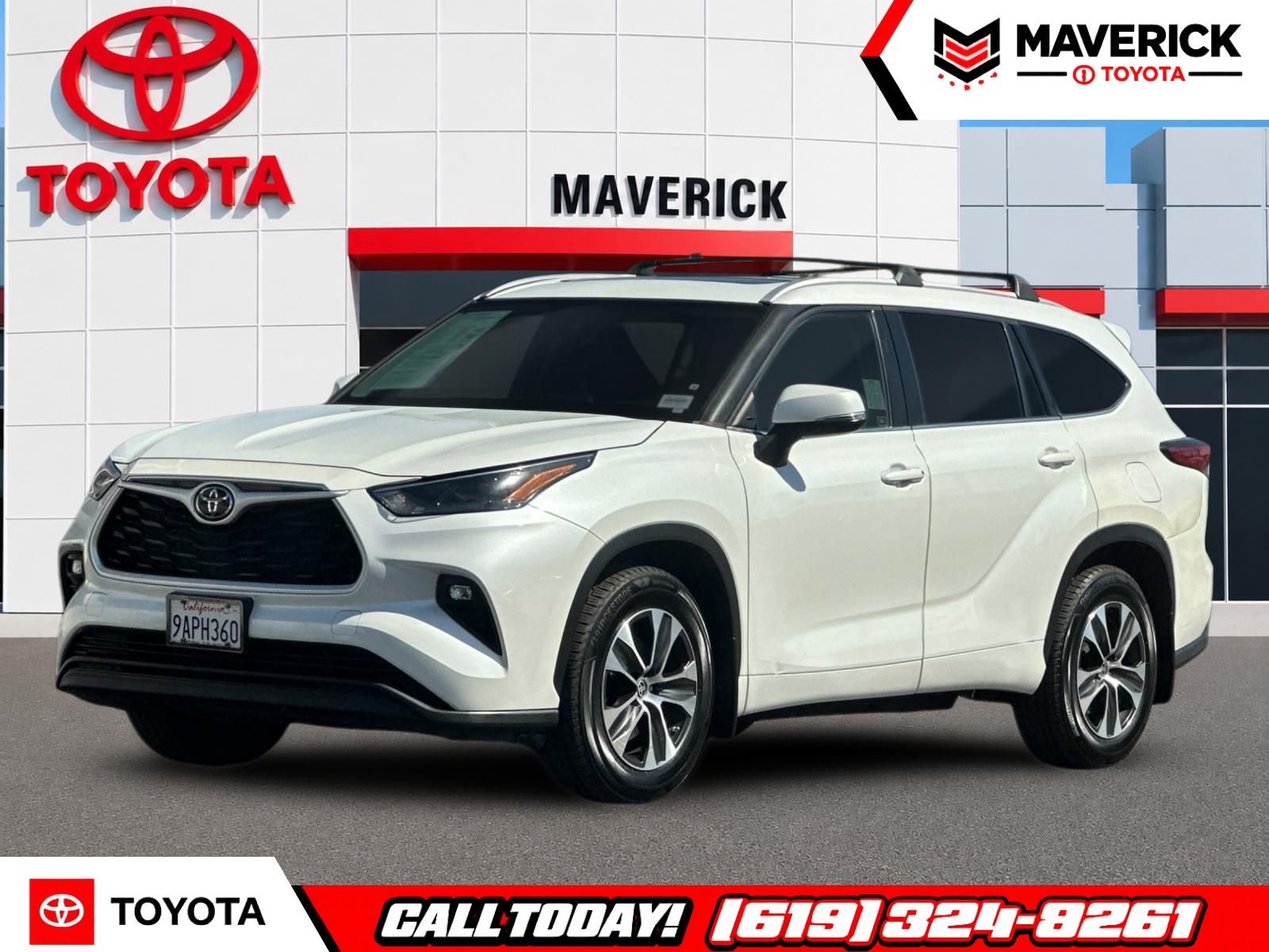 Pearl 2022 Toyota Highlander SUV / Crossover Front-Wheel Drive 8-Speed Automatic