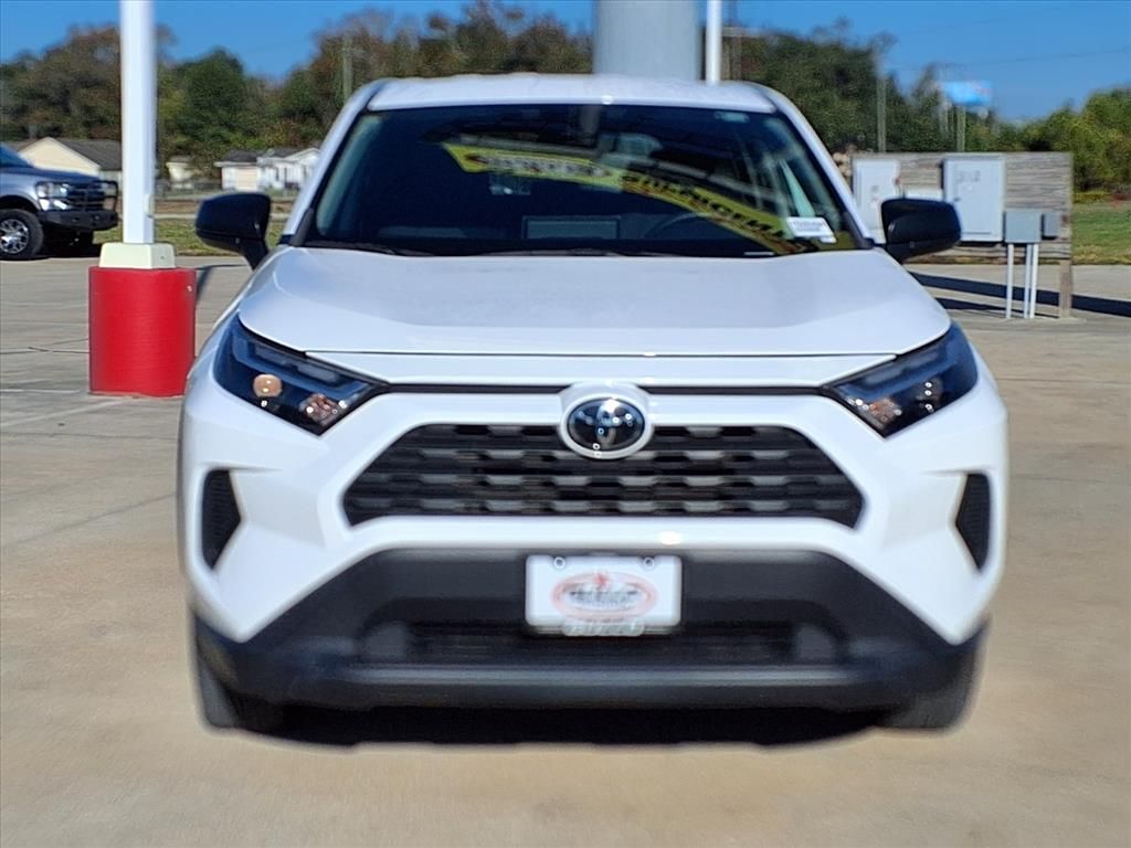 2023 Toyota RAV4 LE White at DeMontrond Automotive Group