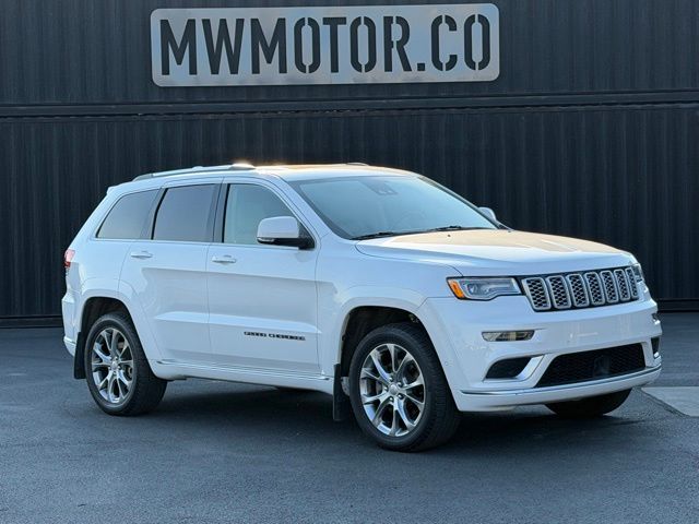 White (Ivory 3-Coat) 2021 Jeep Grand Cherokee SUV / Crossover Four-Wheel Drive 8-Speed Automatic