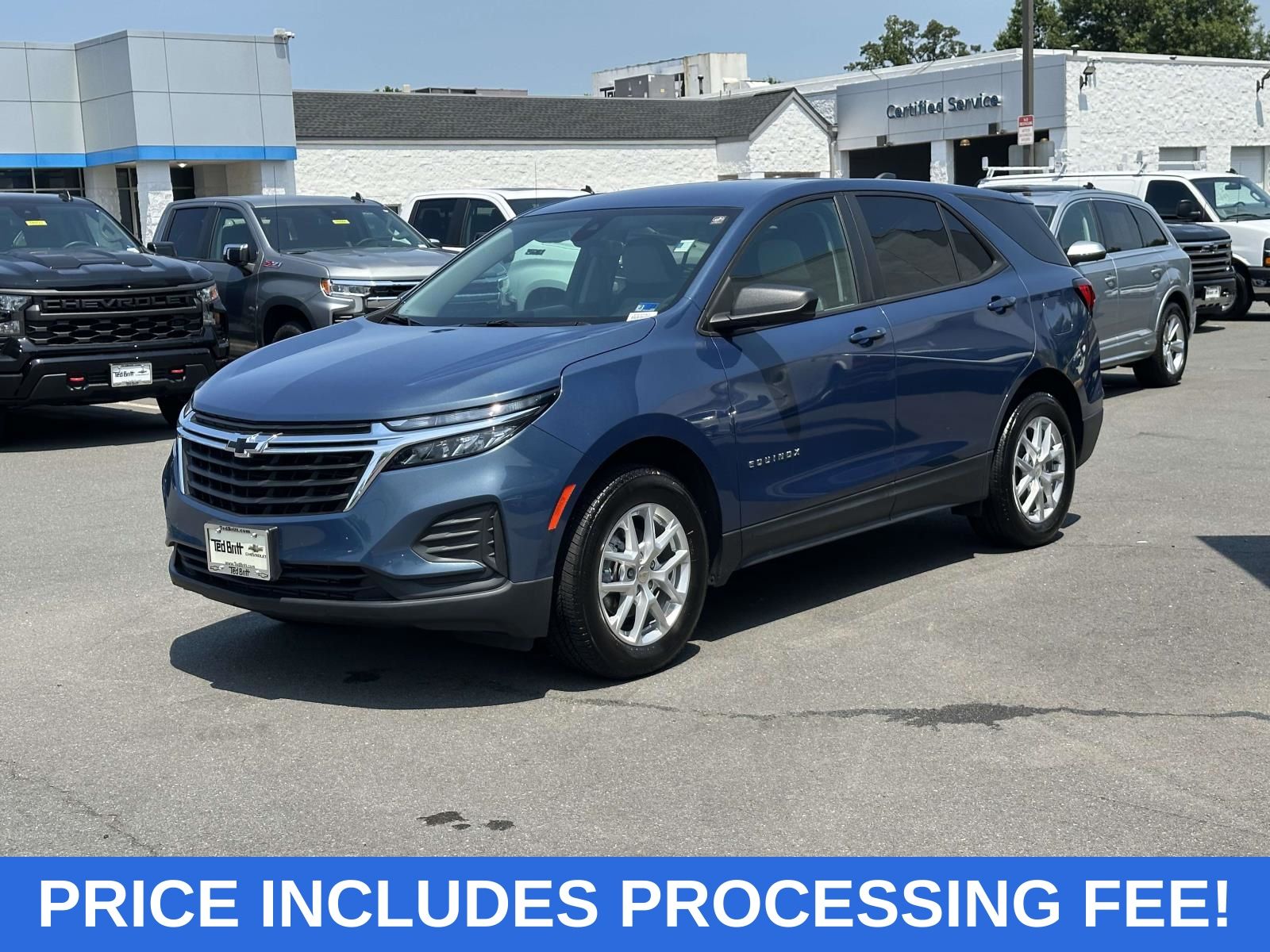 Lakeshore Blue 2024 Chevrolet Equinox SUV / Crossover Four-Wheel Drive 6-Speed Automatic Overdrive