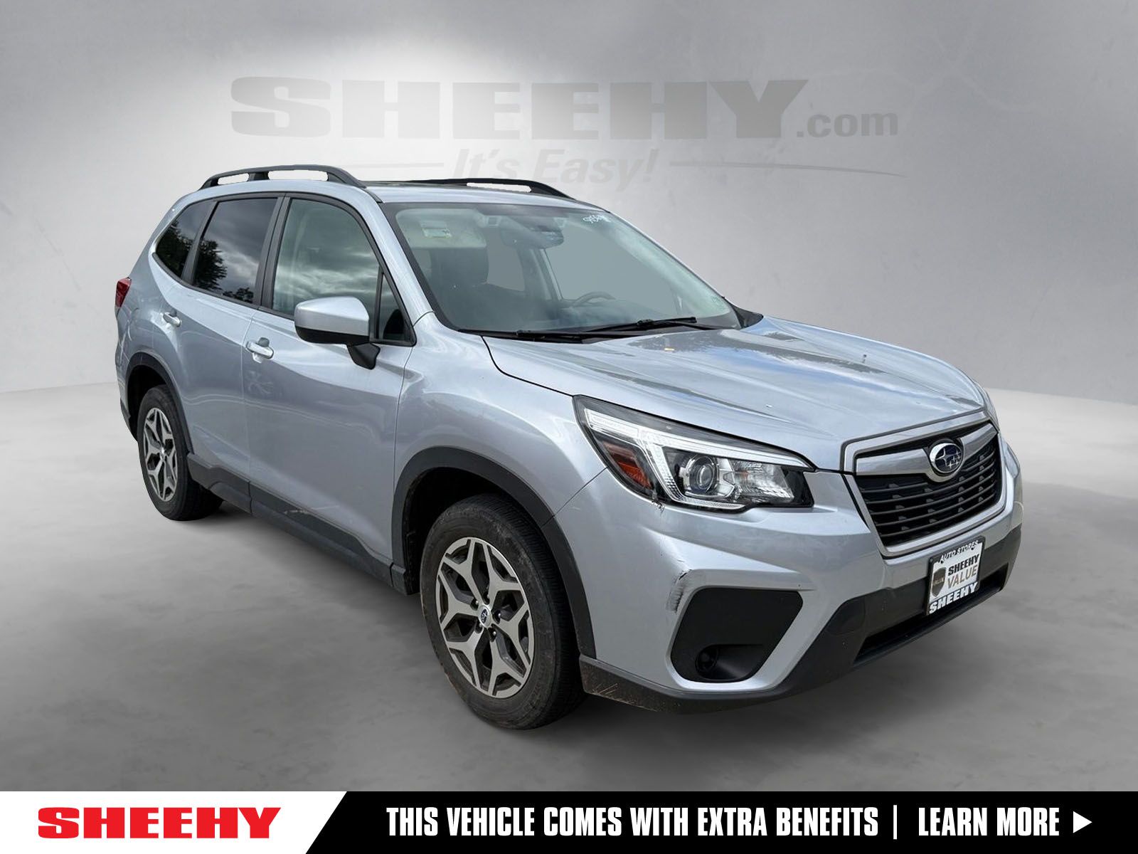Ice Silver Metallic 2019 Subaru Forester SUV / Crossover All-Wheel Drive Continuously Variable Transmission