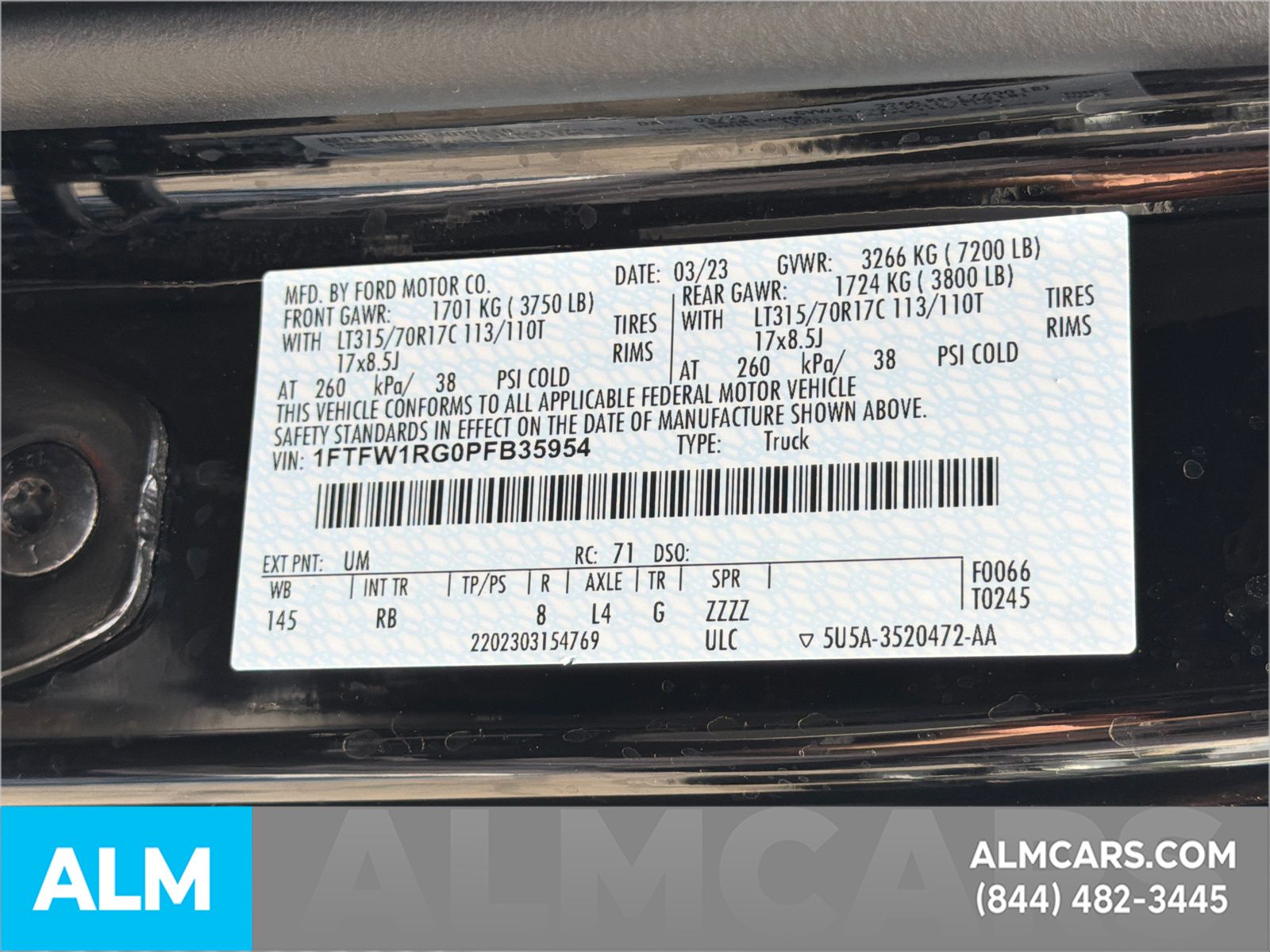 Used 2023 Black Ford Raptor image 39