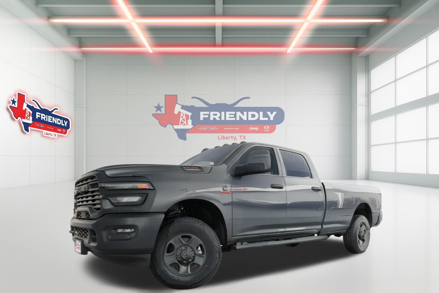 Forged Blue Metallic 2026 RAM 3500 Tradesman Crew Cab LB 4WD Pickup Truck Four-Wheel Drive 8-Speed Automatic