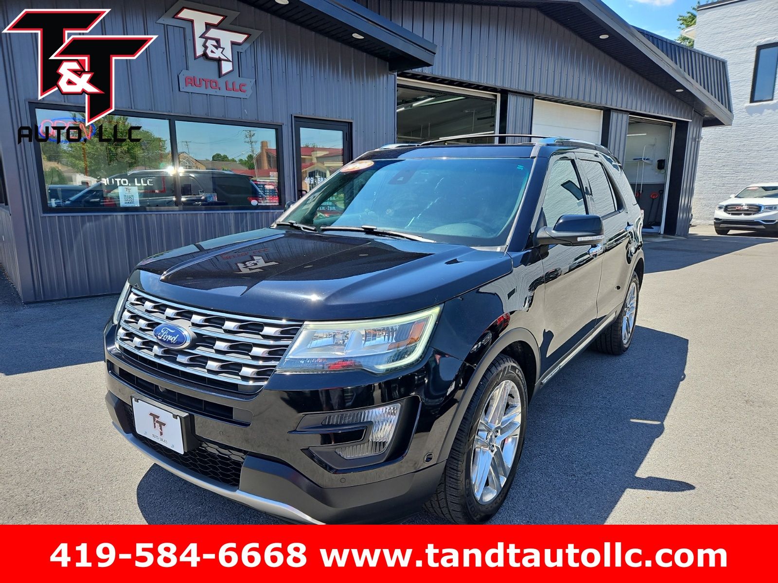 Shadow Black 2016 Ford Explorer Limited 4WD SUV / Crossover All-Wheel Drive 6-Speed Automatic